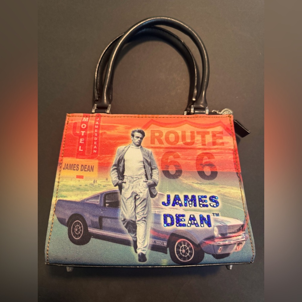 Route 66 James Dean Hand Bag Tote Purse
